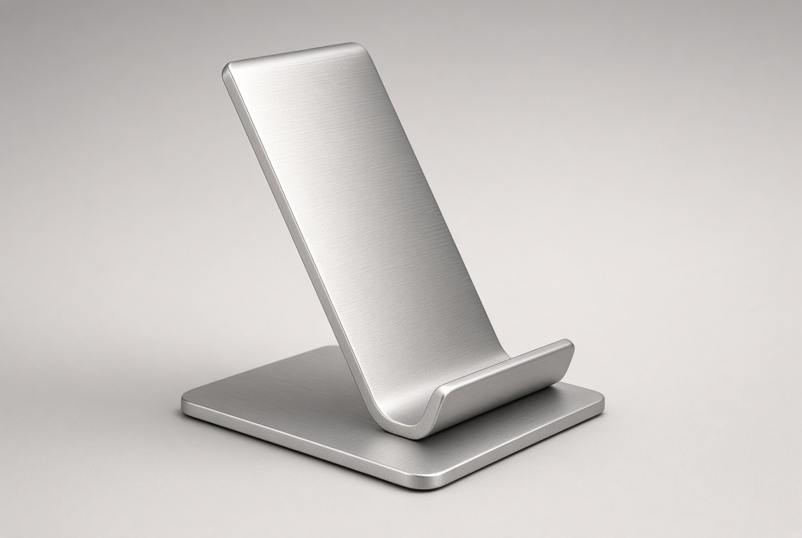 Aluminum desk stand